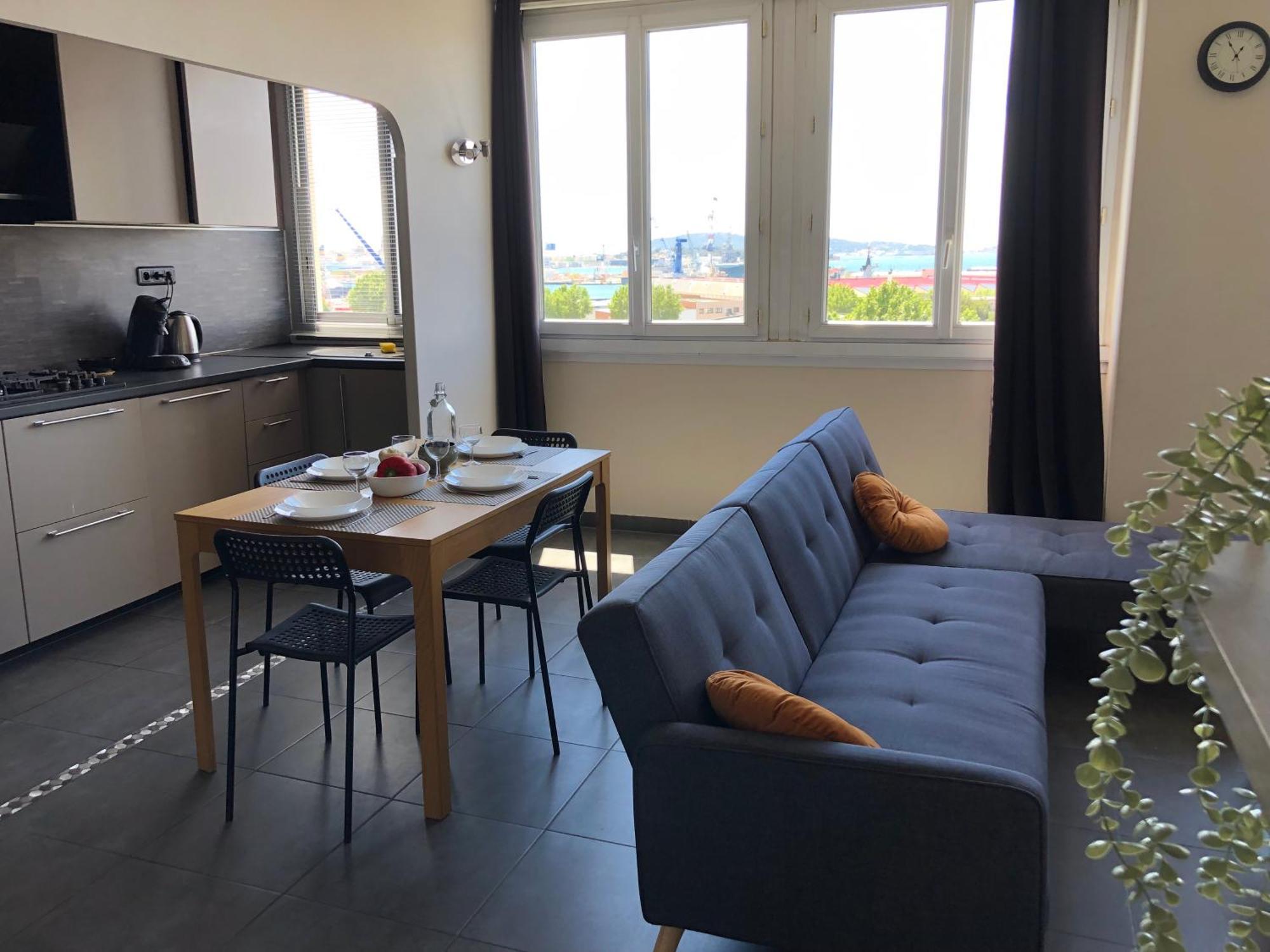 Tout Confort Toulon Centre Appartement 3 Chambres, Vue Sur La Rade Экстерьер фото